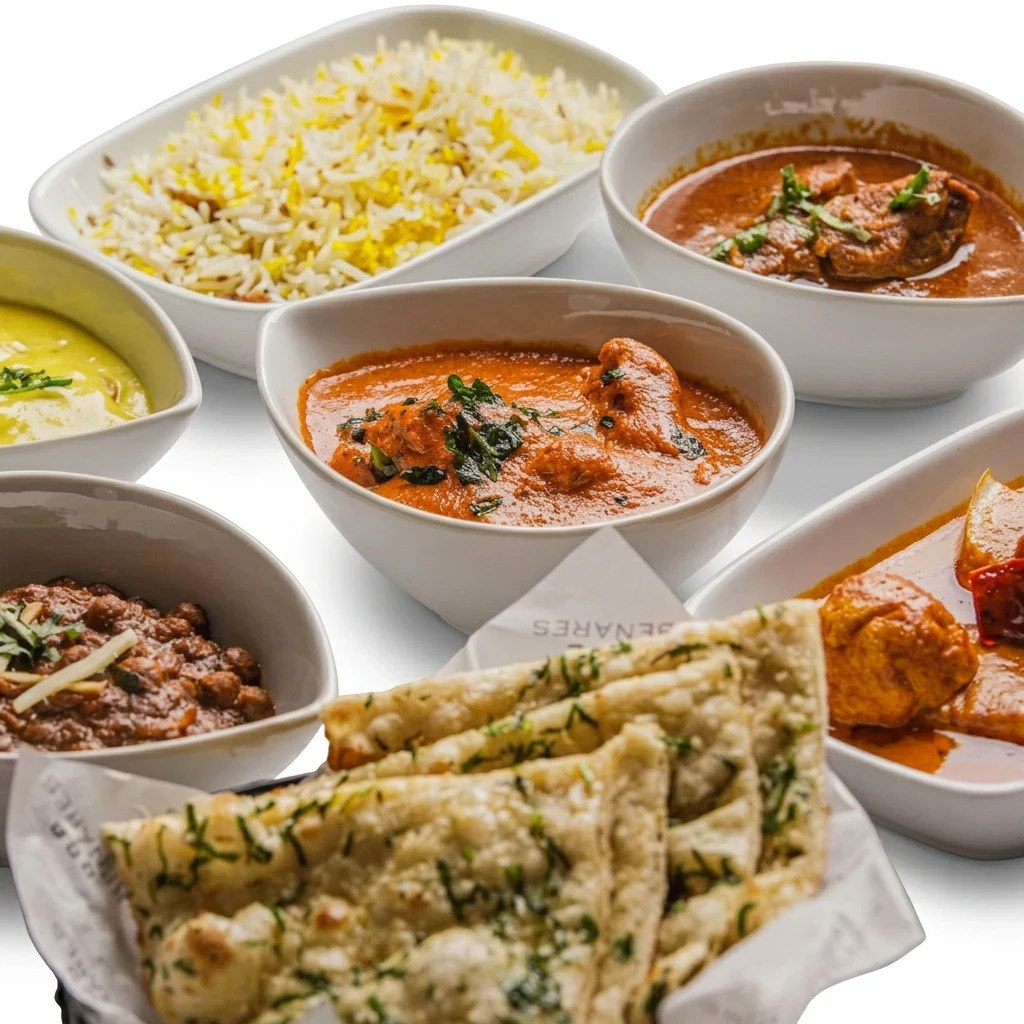 Three Course Thali with Sparkling Cocktail for Two at Michelin Starred Benares