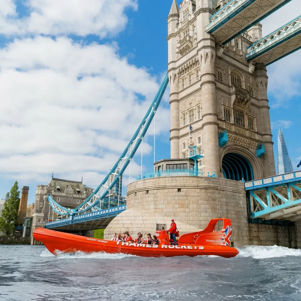 Thames Rockets Speed Boat Ride
